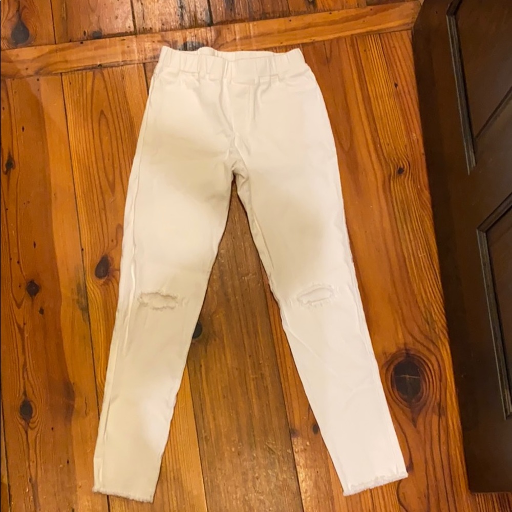 Umgee white denim